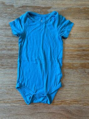Kyte BABY Turquoise Short-Sleeve One-Piece Bodysuit